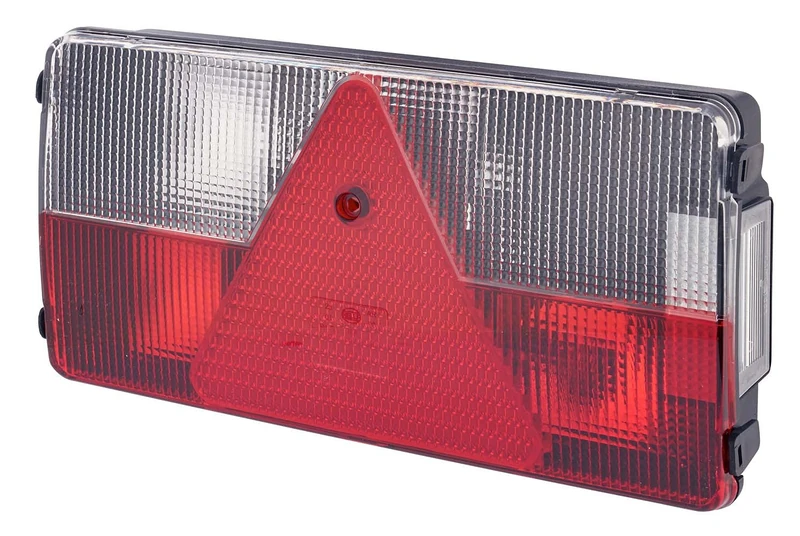 HELLA 2VB 341 032-111 Rearlight - Bulb - 12V - mounting/Bolted - Lens Colour: transparent - Plug: Round Plug - left - Quantity: 1