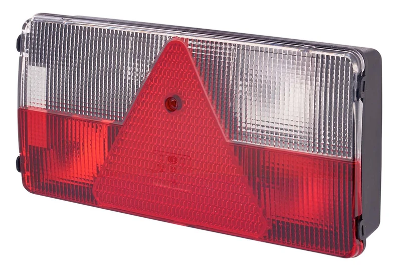 HELLA 2VB 341 032-141 Rearlight - 12V - Bolted/mounting - Lens Colour: transparent - Plug: Round Plug - right - Quantity: 1