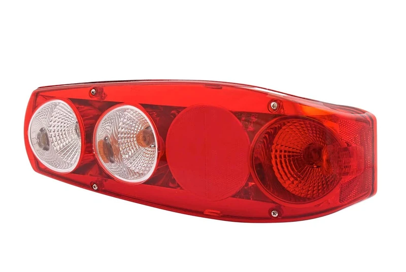 HELLA 2VP 341 419-121 Rearlight - Caraluna II - Bulb - 12V - Fitting/Bolted - Lens Colour: Red - Plug: Blade Terminal - right - Quantity: 1