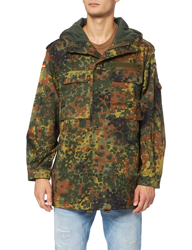 Mil-Tec German Genuine Parka Navy Multicolor 010