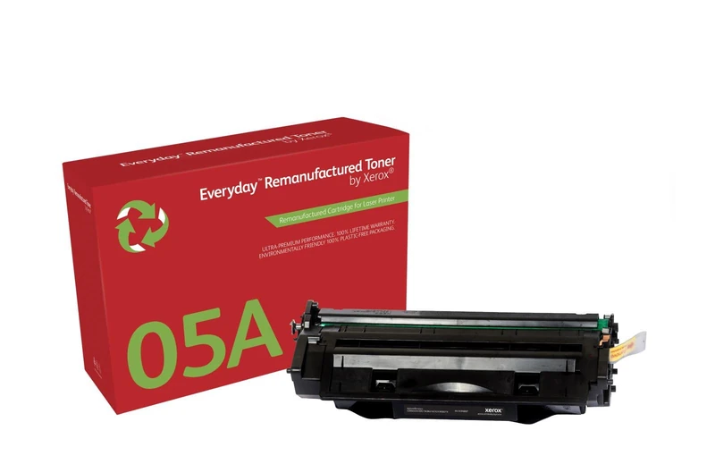 Everyday by Xerox Compatible HP 05A CE505A Black Toner, Standard Capacity, Remanufactured