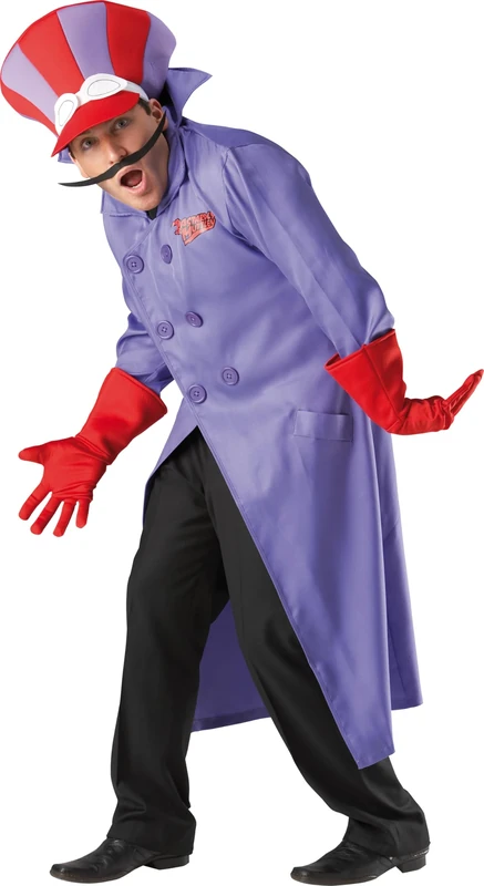 Rubies Official Dick Dastardly Fancy Dress - Standard Halloween, World Book Day