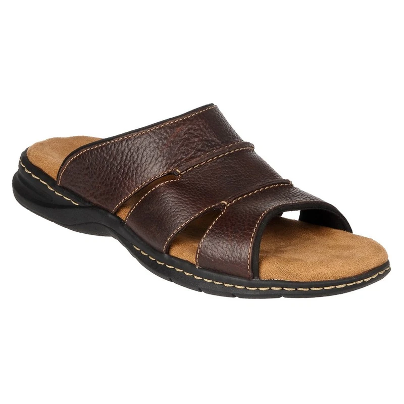 Dr. Scholl's Shoes Men's Gordon Sandal, Brown, 10 UK - Image 1