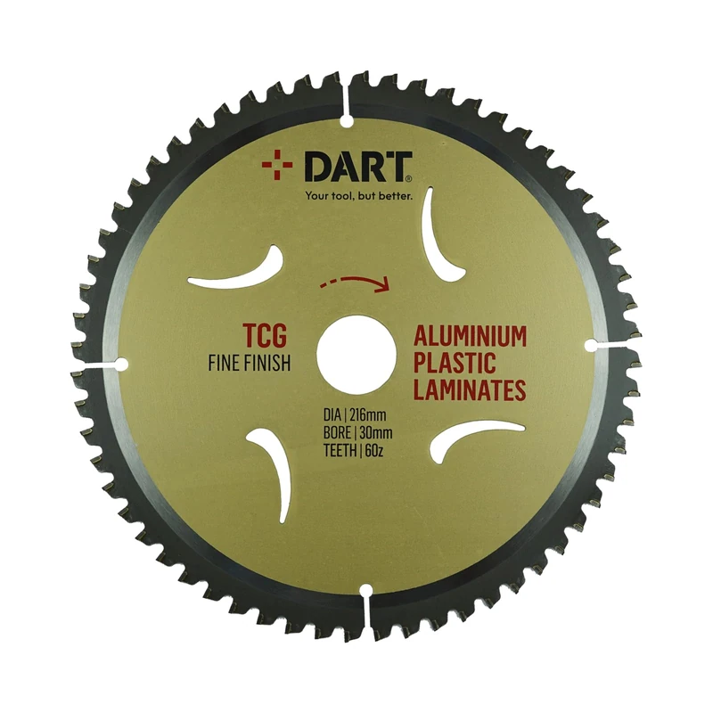 DART SNT2163060 Circular Saw Blades, Gold - Image 1