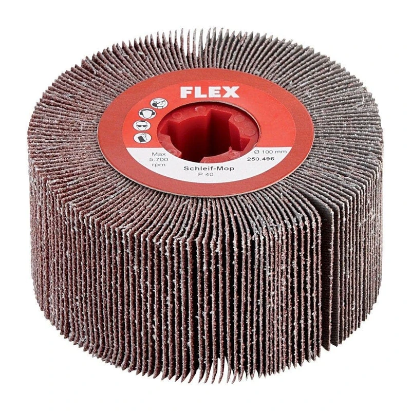 Flex A358.835 Tambor De Disc, P60, O 100x100 for DIYers & Professionals, Built for Cutting and Finishing Jobs