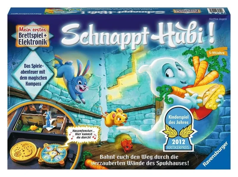 Ravensburger Schnappt Hubi, Board and Family Game, for Children and Adults, Game of the Year for 2-4 Players, Game from 5 Years - Birthday Gifts