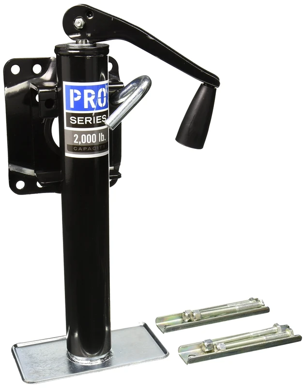 Pro-series Reese 1400300303 Bolt-On Jack, Black