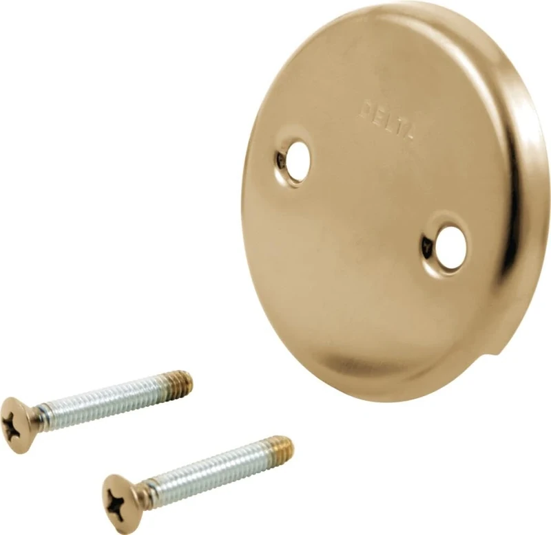 Delta RP31556CZ Overflow Plate and Screws, Champagne Bronze