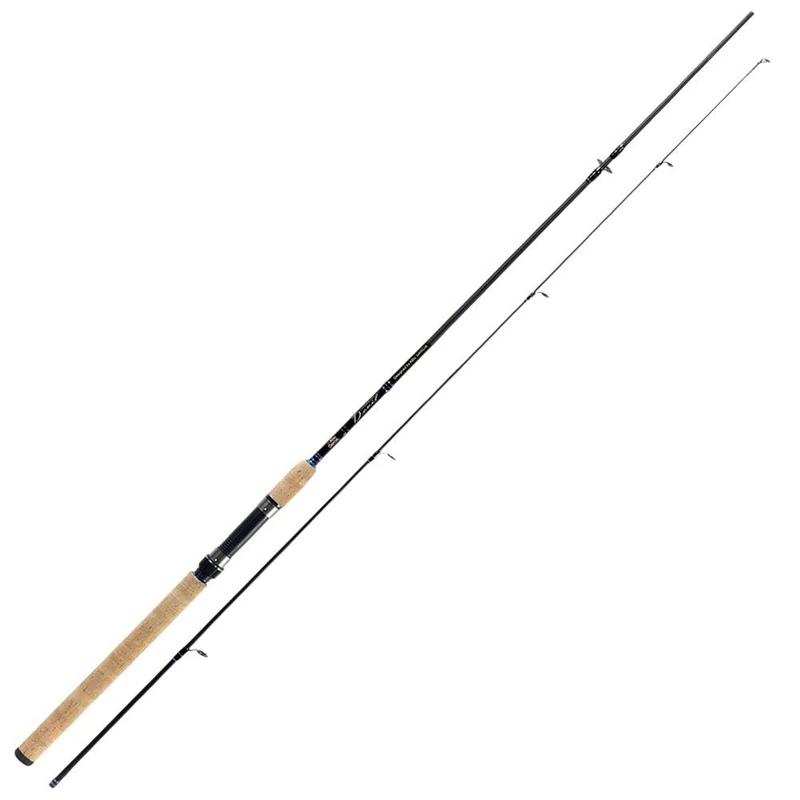 Abu Garcia Devil Spinning, Fishing Rod, Spinning Rods, Allround Fishing,Classic Lightweight Carbon Spin Fishing Rod With Cork Handle - Freshwater and Saltwater, Unisex, Black, 2.74m | 15-40g