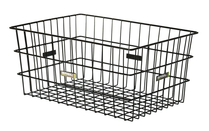 Basil Zembla Bicycle Basket – Black Gray