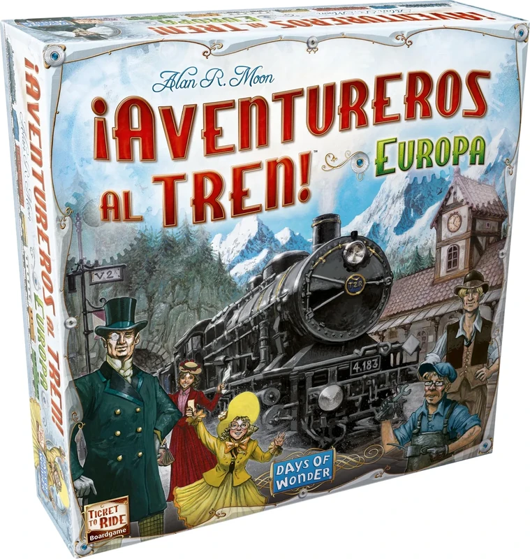 ¡Aventureros al tren! Edge Entertainment Board Game LFCABI127 - Spanish Language