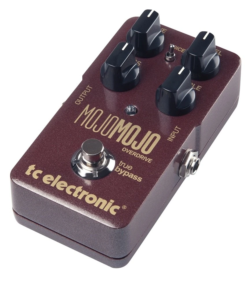 TC Electronic MOJOMOJO OVERDRIVE Exceptional Overdrive Pedal with Extra Headroom, Precise Controls and a Voicing Switch