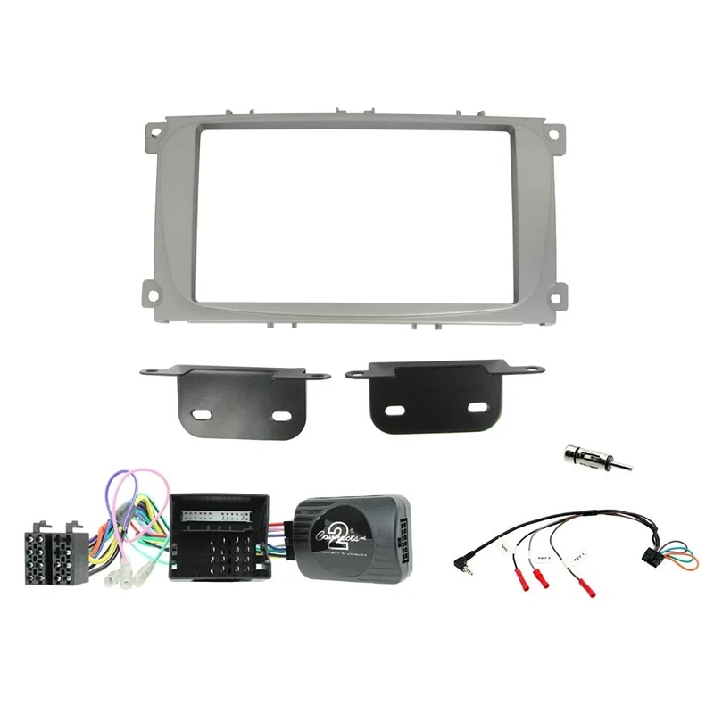 Connects2 CTKFD25 Ford Complete Head Unit Installation Kit Silver