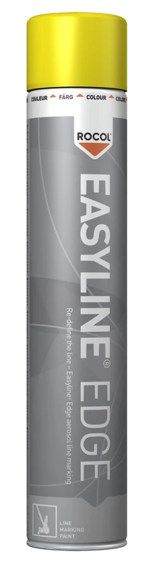 Rocol 47001 Easyline Marking Edge Paint - Yellow, 750 ml (Pack of 1)