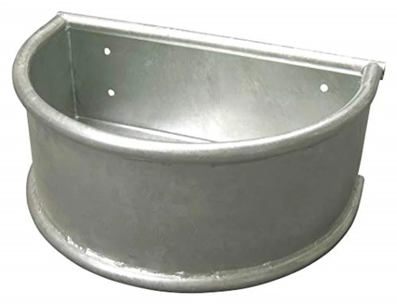 Kerbl 32484 Roundtrog, heavy duty, hot dip galvanized