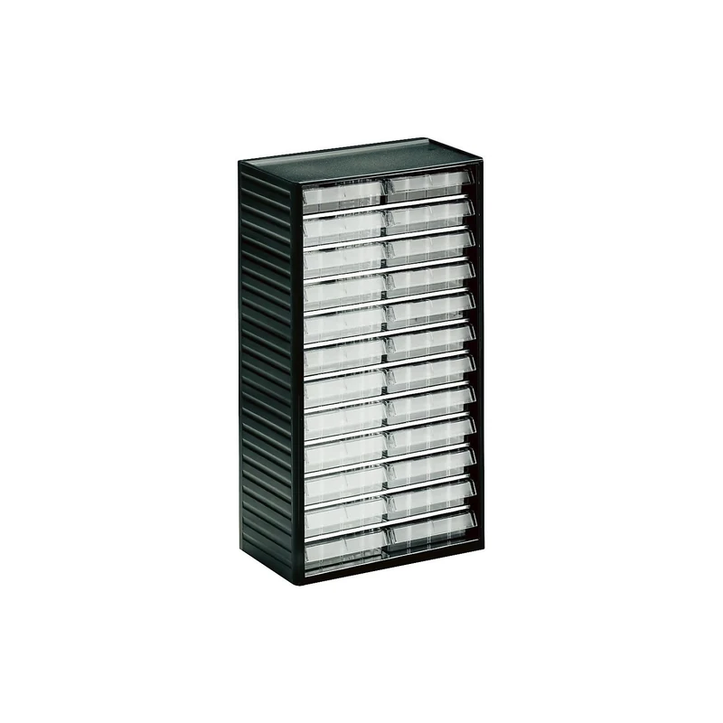 Treston 552-3 Magazine small parts, Grey,L-02 x24 drawers 138 W x 175 D x 37 H