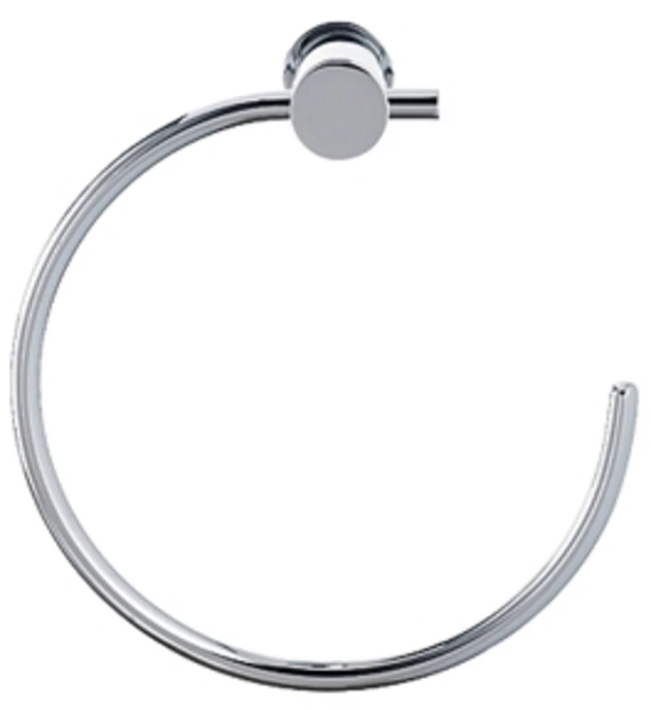 Duravit D Code 0099211000 Hand Towel Ring, Chrome