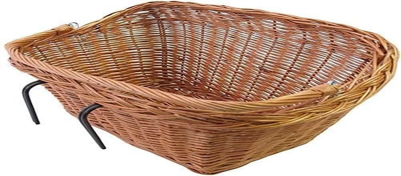 Basil Dublin – 2016 Front Bicycle Basket For Handlebar Basket – Brown - Image 1