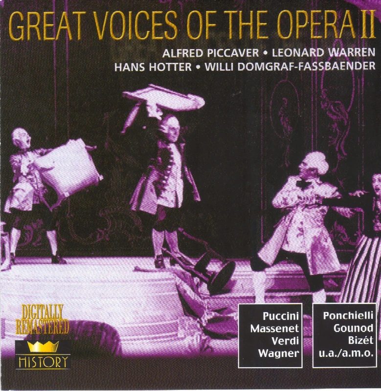 Great Voices of the opera II