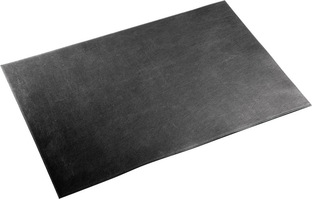Durable Desk Mat Leather in Black | 65 x 45 cm | Hand Stitched Premium Desk Mat | Made From Soft Grained Cowhide Leather