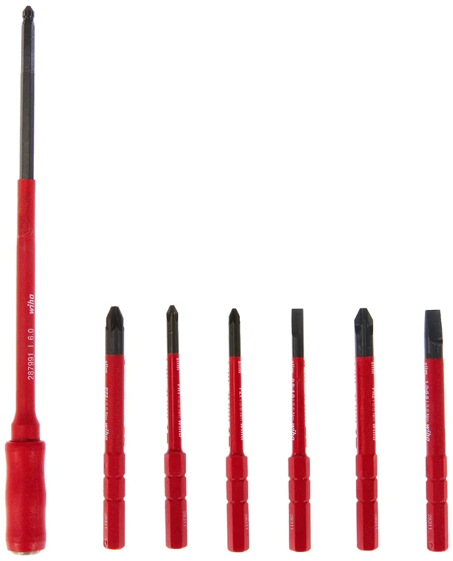 Wiha 2879 B7 Screwdriver Set (36079), Red