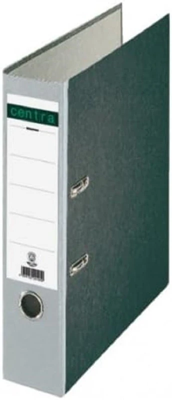 Centra 220127 Standard Folder, Cloud Marble, Pack of 20, Recycling, Blue Angel, LGA Certificate, A4, 8 cm Wide, up to 600 Sheets (80 g/m²), Edge Protection, Finger Hole, Grey