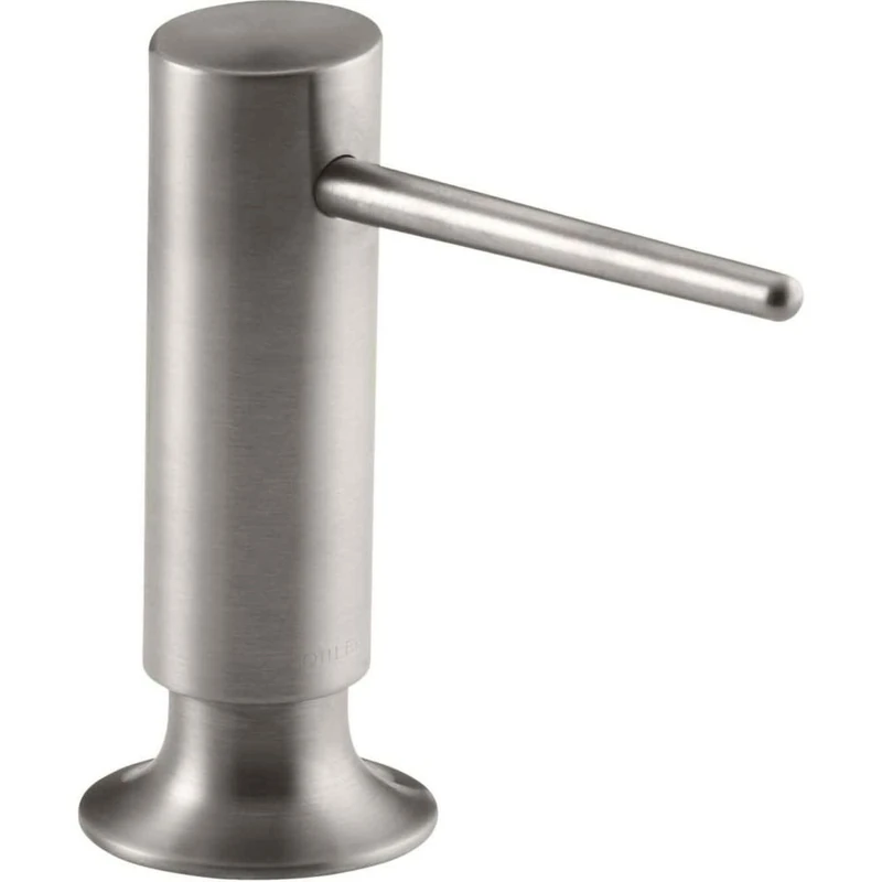 Kohler K-1995-VS Soap/Lotion Dispenser with Contemporary Design Finish: Vibrant Stainless, S