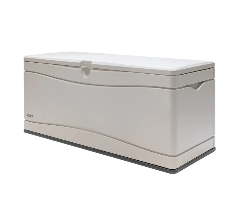 LIFETIME 60040 Outdoor Storage Box 492 Liter, Desert Sand, 152.4 x 61 x 67.3 cm - Image 1