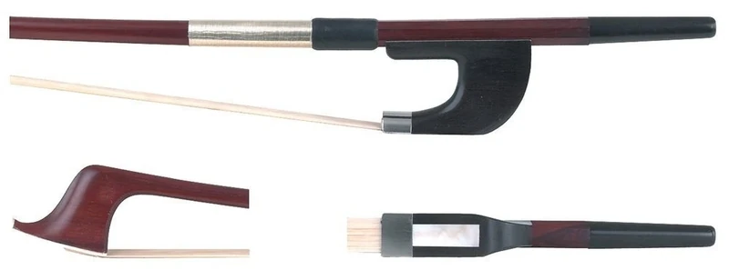 GEWA bass bow Massaranduba student 1/2 round rod