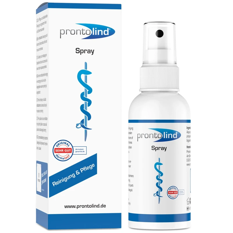 Prontolind spray 75 ml - For cleaning and care of piercings, tunnels, plugs and Body modifications