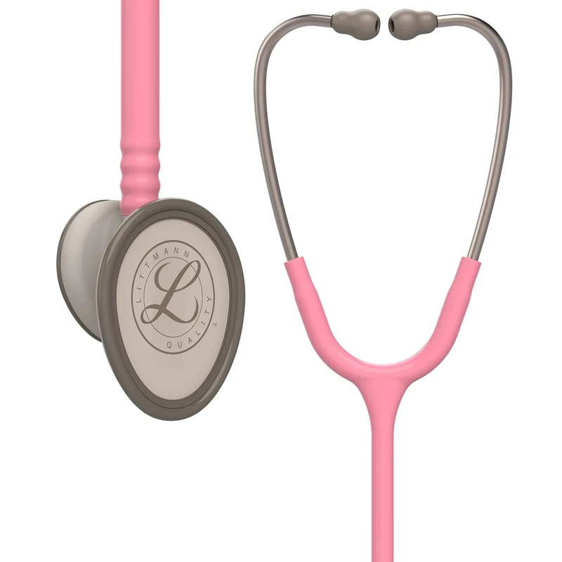 3M Littmann Lightweight II S.E. Stethoscope, Pearl Pink Tube, 28 inch, 2456
