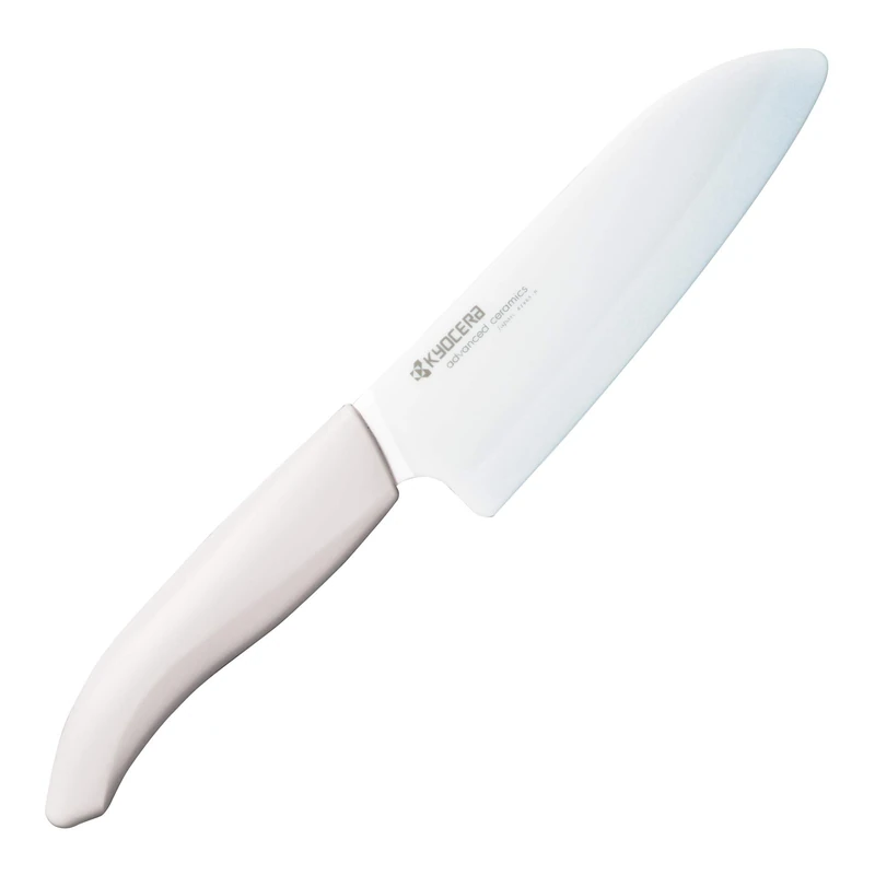 Kyocera FK-140 WH-WH EU - 14cm Santoku Ceramic Knife - White Handle