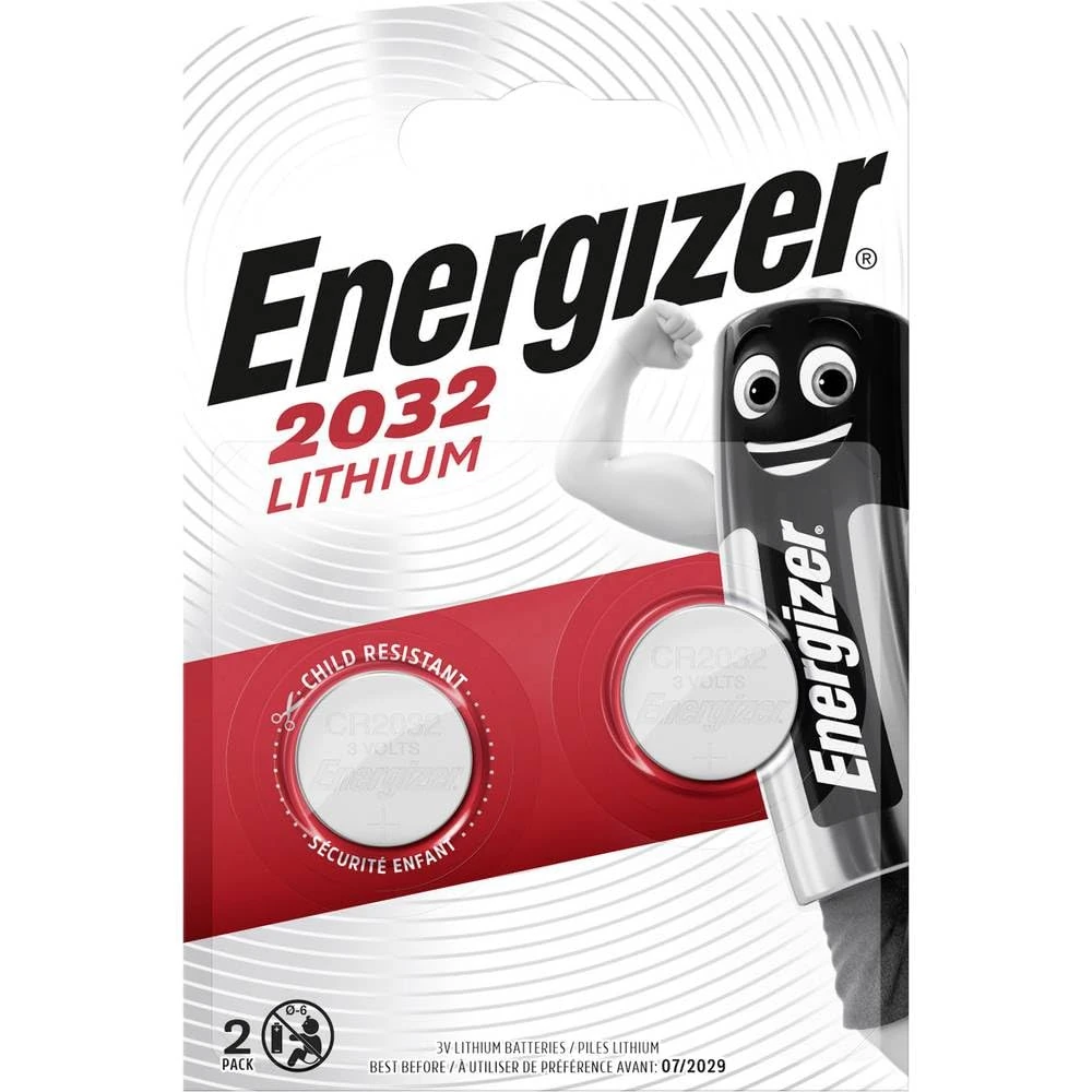 Energizer Lithium Battery for Small Electronics, Pack of 2