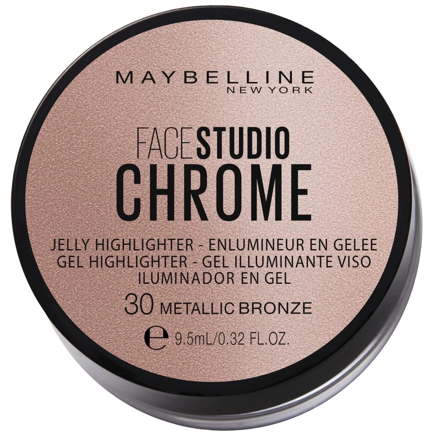 Maybelline New York Maybelline New York face studio chrome jelly highlighter 38 G bronze