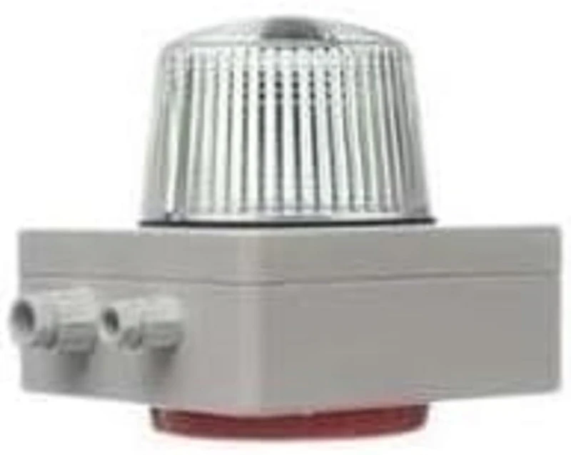 BeZET 55 8805 Call Signal Flash Type 880 Optical + Acoustic Grey/Clear - Image 1