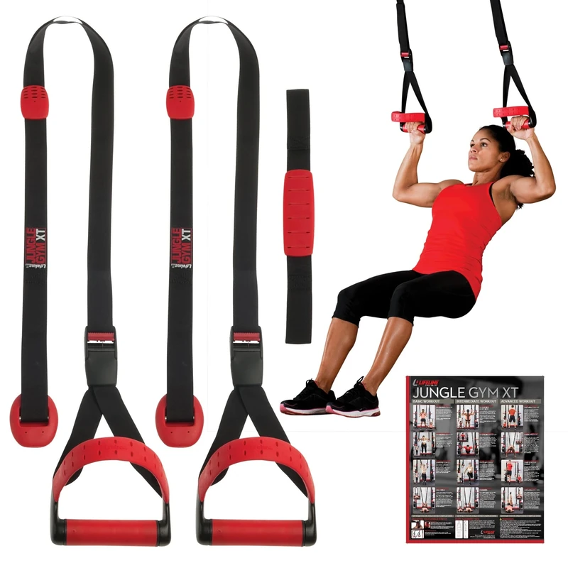 Lifeline Jungle Gym XT Suspension Trainer - Black