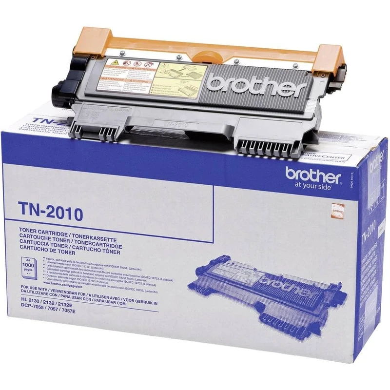 Brother TN-2010 Toner Cartridge, Black, Single Pack, Standard Yield, Includes 1 x Toner Cartridge, Brother Genuine Supplies