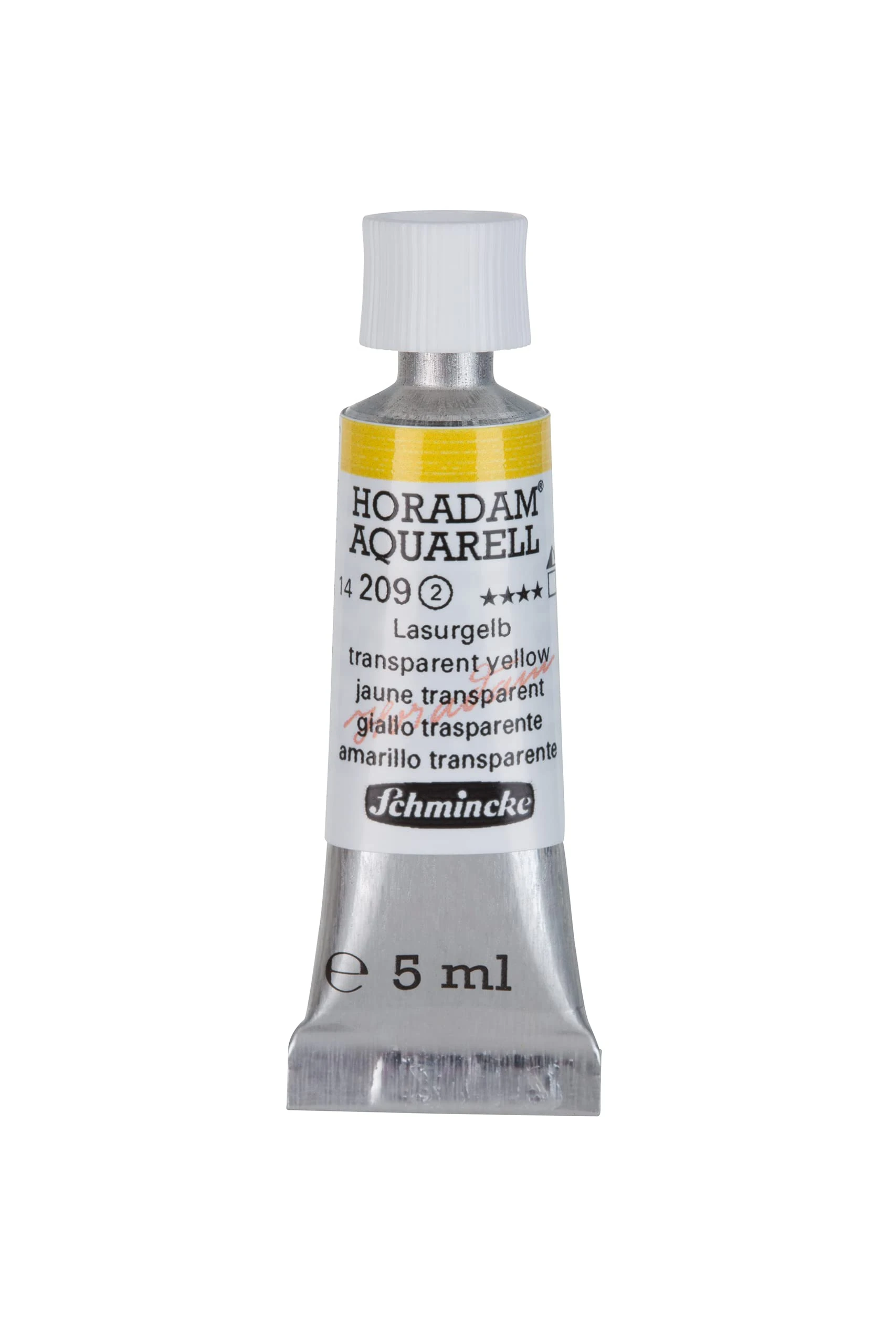 Schmincke - HORADAM® AQUARELL - finest artists' watercolours, glaze yellow - 5 ml