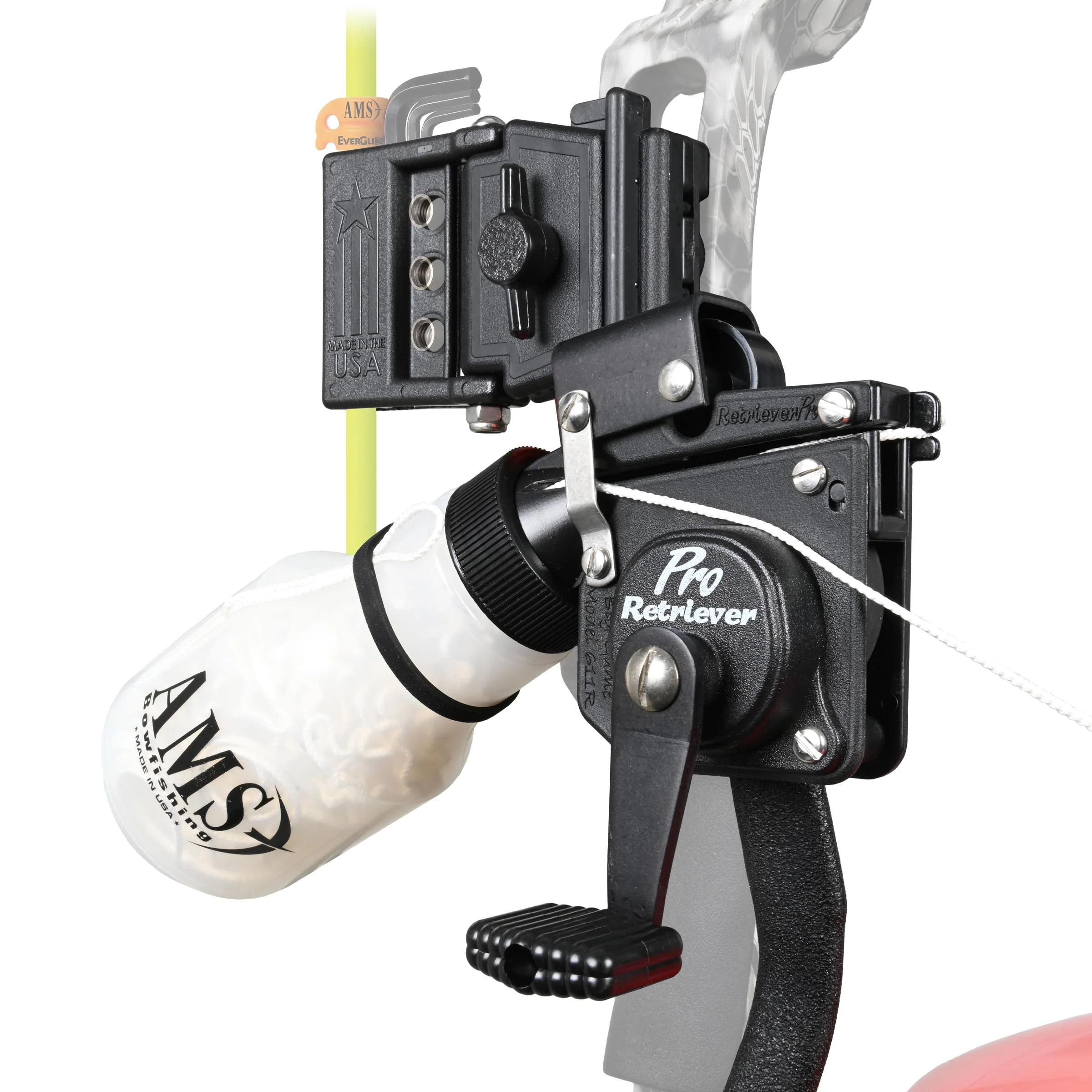 AMS 611R-14 611 400-Pound Right Hand Big Game Retriever Pro Line, Blue by AMS