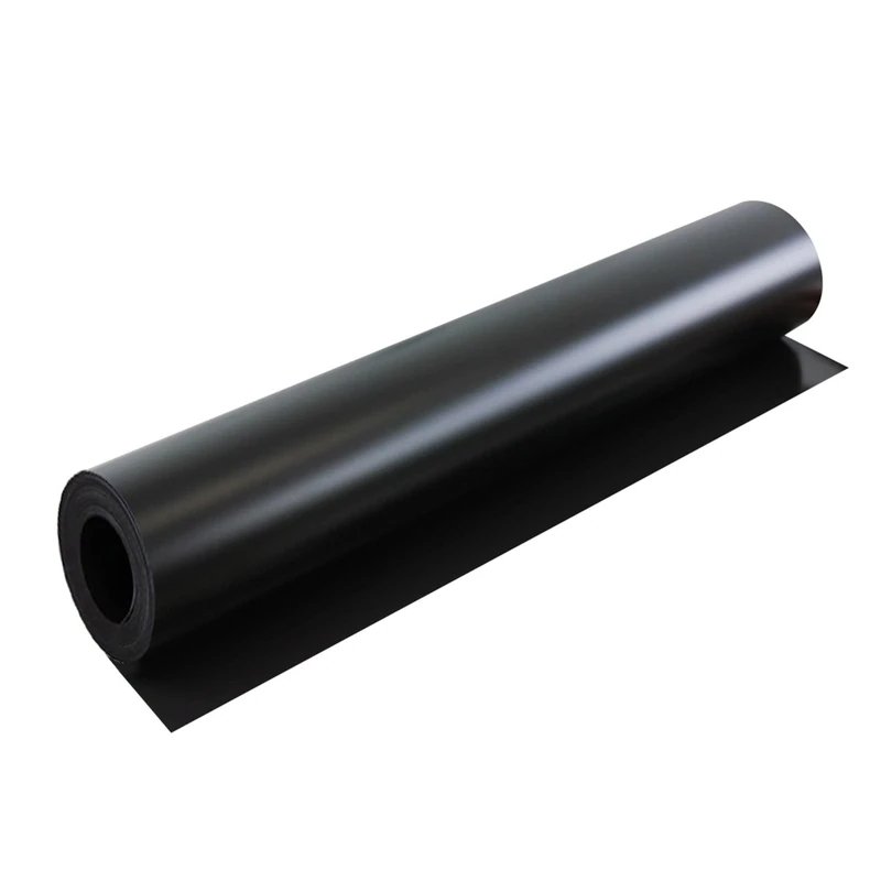MagFlex® Flexible Matt Black Magnetic Sheet for Creating Magnetic Pictures, Artwork, Signs or Displays - 620mm Wide - 5m Length