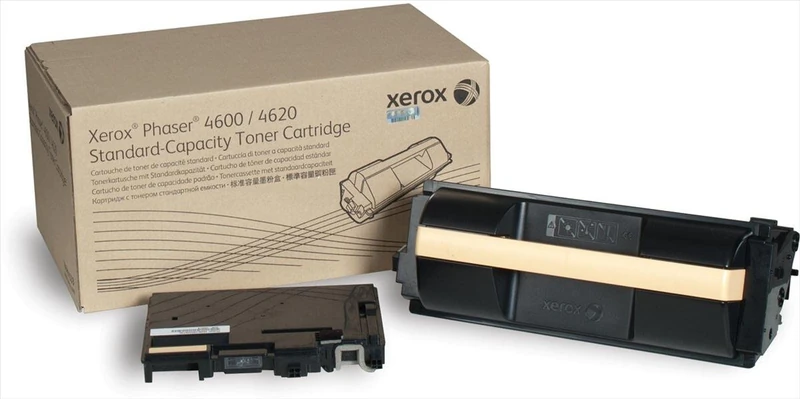 Xerox Phaser 4600/4620/4622 Black Standard Capacity Toner Cartridge Including Waste Toner Bottle (13,000 Pages) - 106R01533