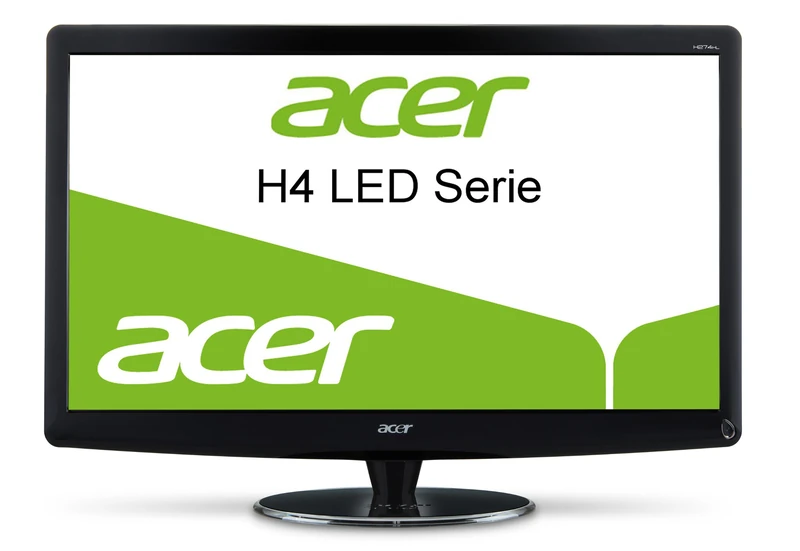acer H274HLbmid 27 inch Full HD LED Monitor - Black (VGA, DVI, HDMI, 1920 x 1080, 100000000:1, 5ms, 300cd/m2)