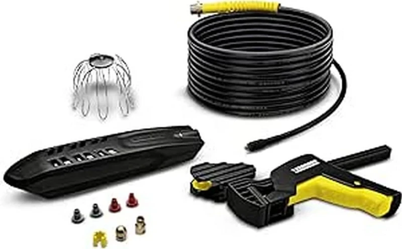 Kärcher 20 m Pipe and Guttering Cleaning Kit, Pressure Washer Accessory