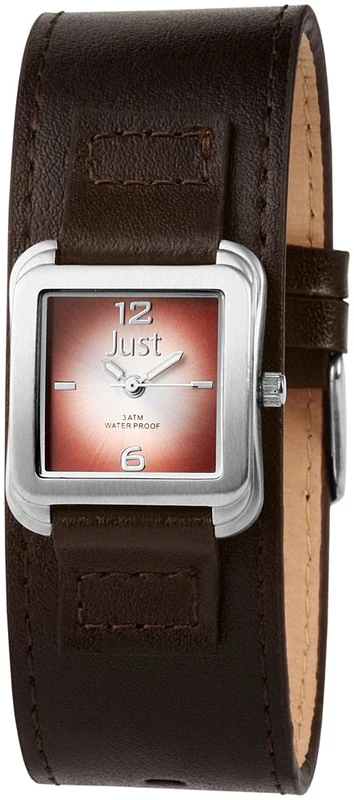 Just Women's Quartz Watch 48-S9256-BR, Brown, Strap.