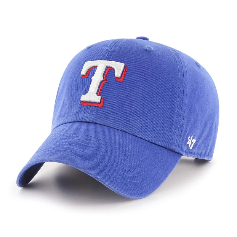 '47 Brand Adjustable Cap - Clean UP Texas Rangers Royal