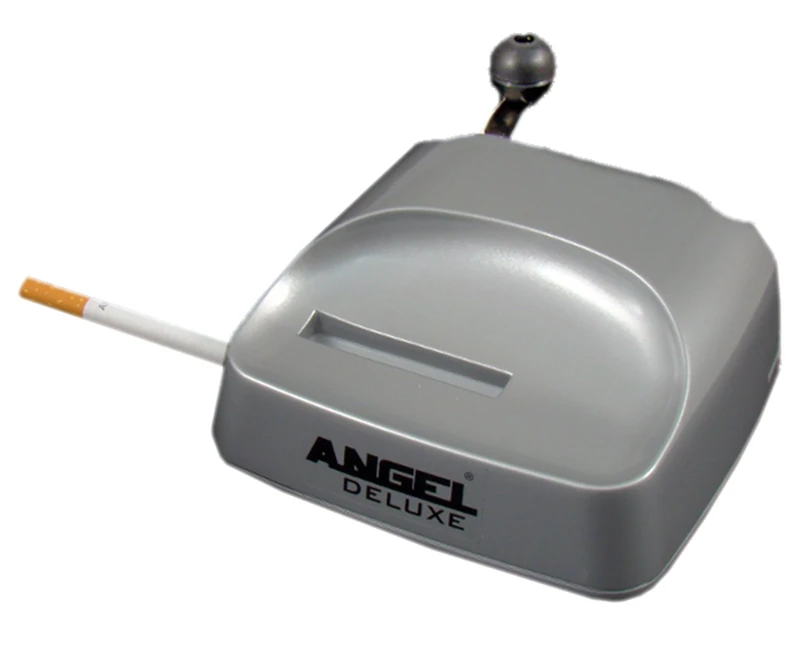 Excel de Luxe Cigarette Tamper, Metal, Silver, M