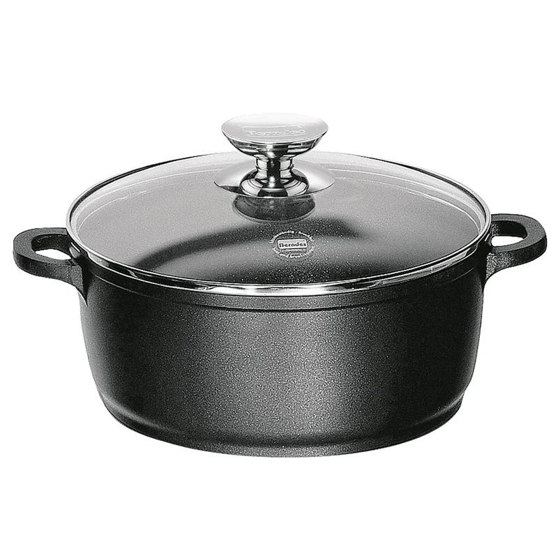 Berndes Vario Click 20 cm Induction Deep Casserole with Glass Lid