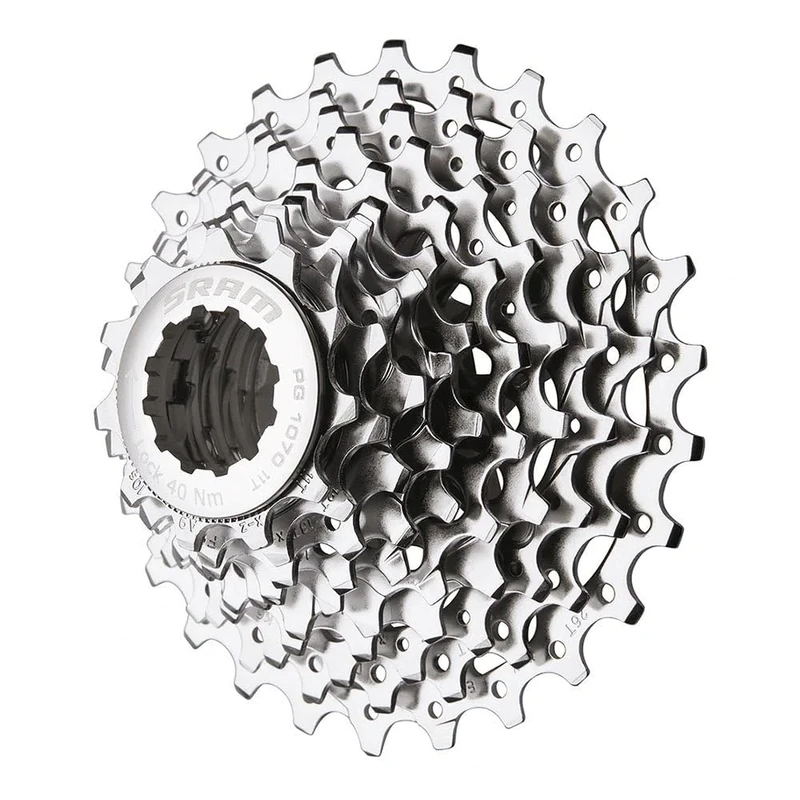 SRAM PG1070 10 Speed Cassette, Silver, 12-28