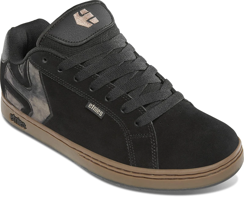 Etnies Fader Men's Skate Shoe, Black/Gum - Sustainable, Comfortable, and Durable Sneakers