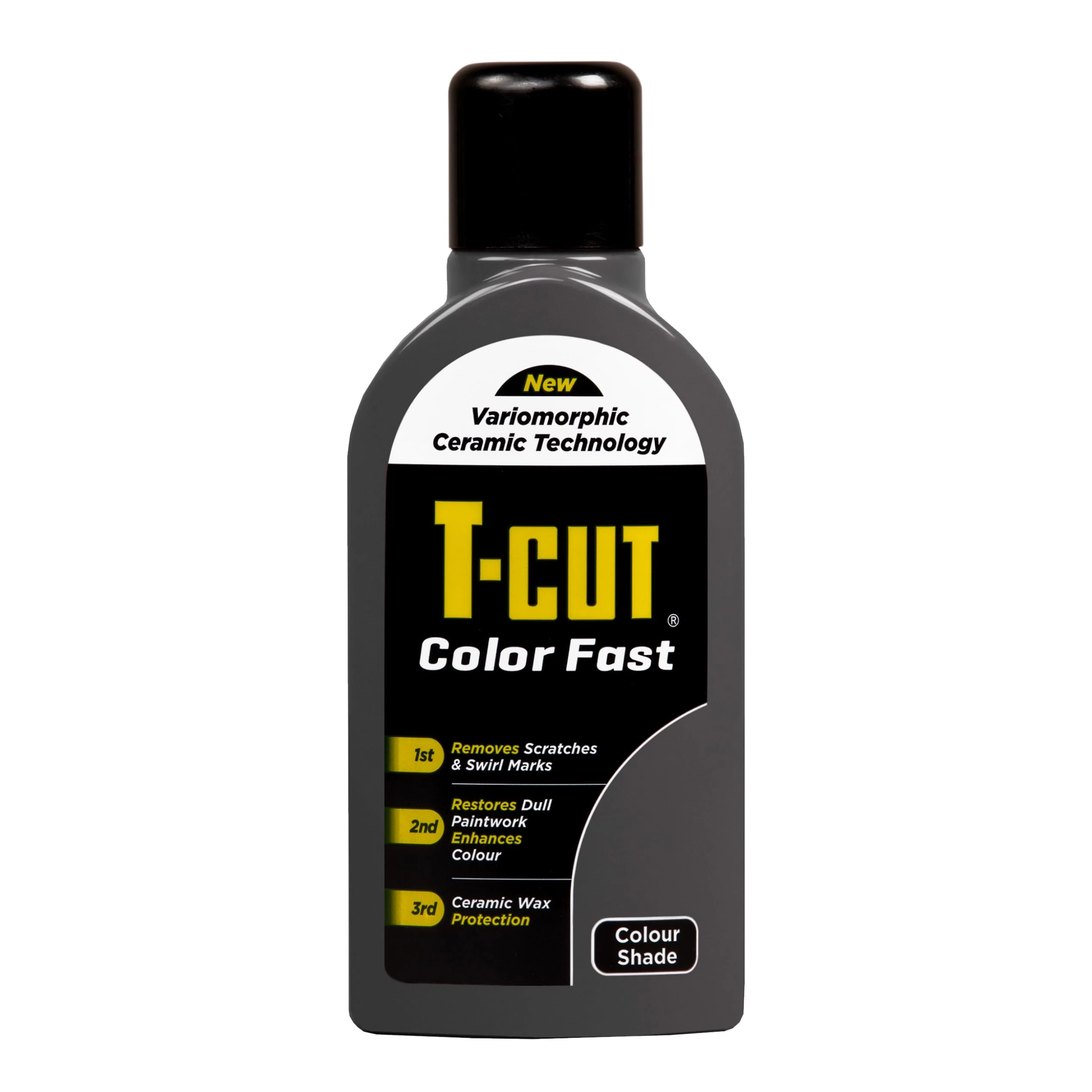 T-Cut Colour Fast 3-in-1 Paintwork Renovator, Grey, 500ml